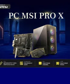 Máy Tính PCPA x MSI Pro X (I5 12400F/ 16GB/ 500GB SSD/ RTX 3050 6Gb/550W)
